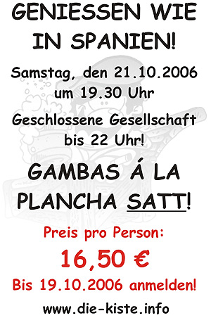 Gambas Essen Sa. 21.10.2006